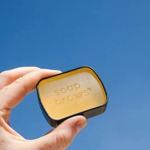 West Barn Co Soap Brows Sapun pentru sprancene Extra Strong - Fixare Puternica si Hidratare Delicata, 25 gr