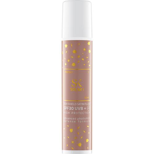 SKINTEGRA Solar I SPF 30, 50 ml - Crema de fata formulata cu Ectoina si extract de ceai verde, care contribuie la protectia solara cu spectru larg (UVA + UVB) si la mentinerea barierei cutanate