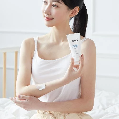 Zeroid Soothing Cream | Cremă Hidratantă pentru Piele Sensibilă și Uscată, 80 ml 