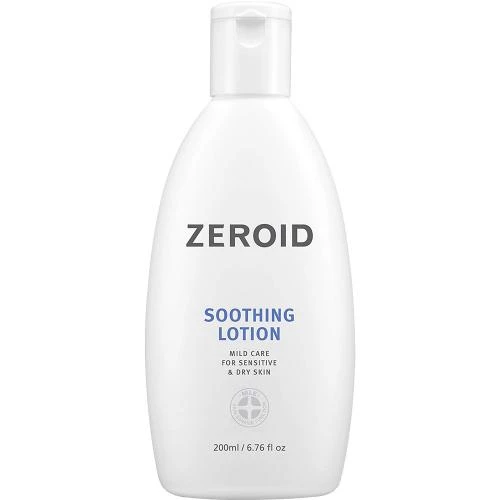 Zeroid Soothing Lotion | Lotiune Calmanta pentru Piele Sensibila, Hidratare Avansata, 200 ml