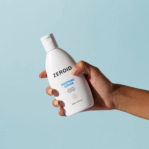 Zeroid Soothing Lotion | Lotiune Calmanta pentru Piele Sensibila, Hidratare Avansata, 200 ml