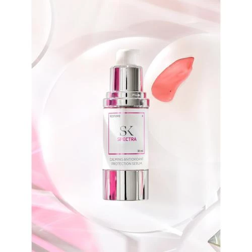 Skintegra Spectra – Ser Calmant & Antioxidant cu Vitamina B12, Resveratrol & Ceai Verde (30 ml) | Protecție & Regenerare