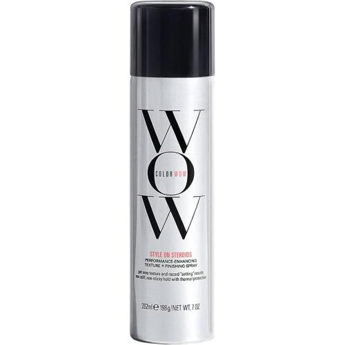 COLOR WOW Style On Steroids, 262 ml - Spray fixativ cu protectie termica care contribuie la obtinerea volumului, texturii si sustinerii coafurii si la mentinerea formei