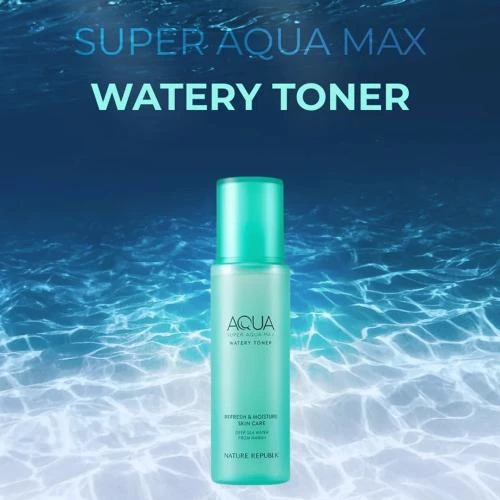 Super Aqua Max Watery Toner Toner de fata Refresh & Moisture 150 ml