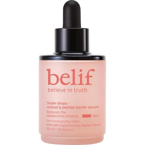 BELIF Super Drops Ser de fata cu peptide pentru fermitate - Fermitate si hidratare intensa, 30 ml