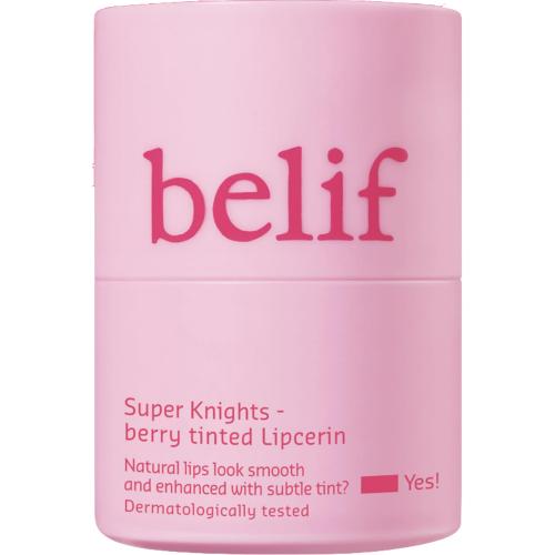 BELIF Super Knights Berry Tinted Lipcerin balsam de buze Berry Tint - hidratare si calmare, 15 ml