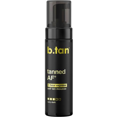 B.tan Tanned AF Spuma Autobronzanta Nivel 3 - Bronz Rapid, Intens si Uniform, 200 ml