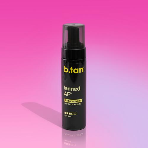 B.tan Tanned AF Spuma Autobronzanta Nivel 3 - Bronz Rapid, Intens si Uniform, 200 ml