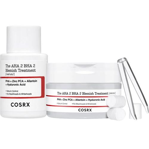 COSRX The AHA 2 BHA 2 Blemish Treatment, 50 gr - Ser de fata formulata cu 2% AHA si 2% BHA, care contribuie la exfolierea pielii si la mentinerea confortului pielii