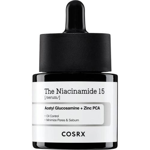 COSRX The Niacinamide 15 Serum, 20 ml - ser de fata formulat cu niacinamida si Zinc PCA, care contribuie la reglarea excesului de sebum si la diminuarea aspectului porilor dilatati