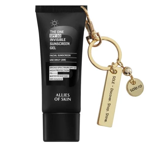 SPF TO GO - breloc auriu...