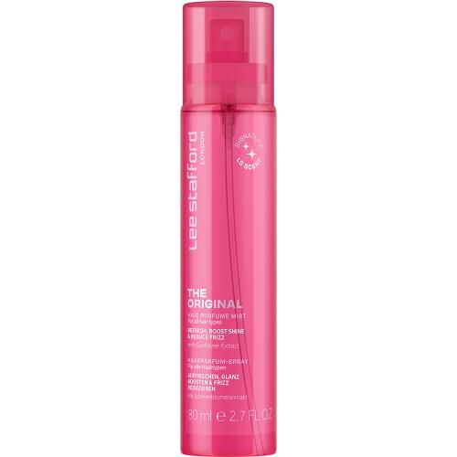 LEE STAFFORD The Original Hair Perfume Mist, 80 ml - mist pentru par formulata cu extract de floarea-soarelui, care contribuie la improspatarea parului si la mentinerea aspectului neted si stralucitor