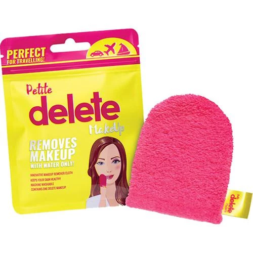 DELETE MAKEUP Original Petite Manusa textila pentru demachiere Mini - Curatare delicata si rapida fara demachiant, 1 buc