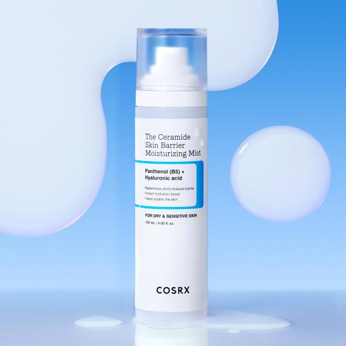 COSRX The Ceramide Skin Barrier Moisturizing 120 ml - mist facial formulata cu ceramide, pantenol si acid hialuronic, care contribuie la hidratarea pielii si la metinerea confortului cutanat
