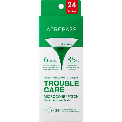 Trouble Care Microcone Patch Plasturi cu micro-ace 24 buc