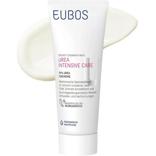 EUBOS Urea Intensive Care 10% Urea Foot Cream crema pentru picioare - hidratare si reducerea calozitatilor, 100 ml