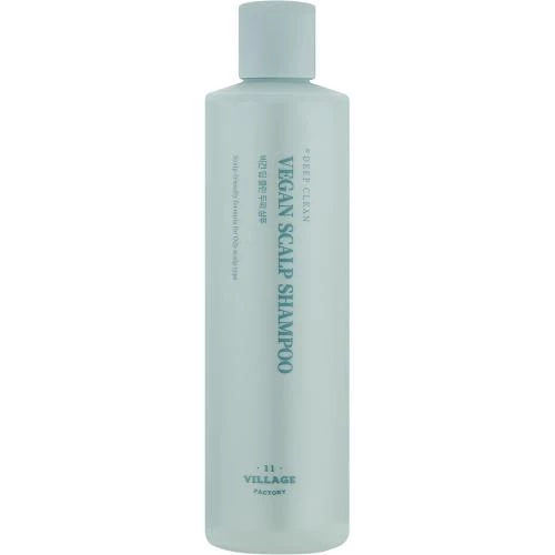 VILLAGE 11 FACTORY Vegan Deep Clean Scalp Shampoo Sampon - curatare si hidratare, 300 gr