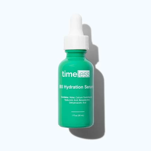 TIMELESS SKIN CARE Pure Hydration Ser Hidratant pentru Fata B5 - Hidratare Intensa si Calmare Ten Sensibil, 30 ml
