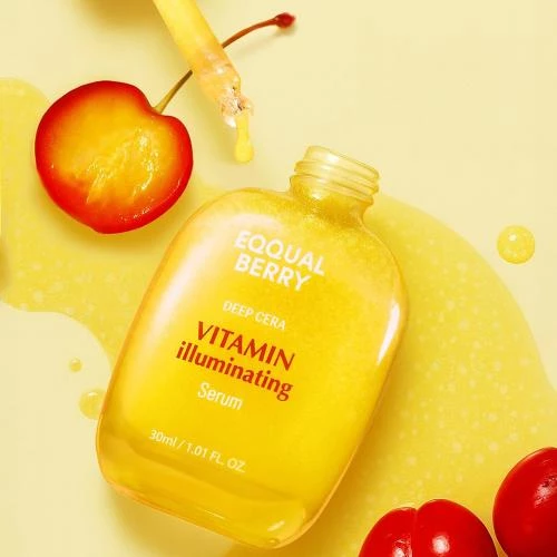 EQQUALBERRY Vitamin Illuminating Serum ser de fata - uniformizare si hidratare, 30 ml