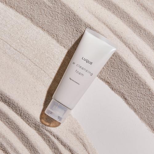 LUQUE W Cleansing Foam - spuma de curatare formulata cu extract de ciuperca Tremella Fuciformis si acid hialuronic, care contribuie la curatarea pielii - 100 gr