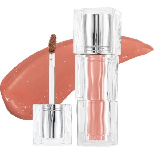 TIRTIR Waterism Glow Tint Nuantator pentru buze 09 Salmon Syrup - Hidratare Intensa, Stralucire Glossy si Culoare Rezistenta, 4 gr