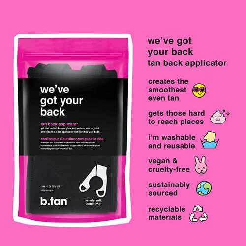 Aplicator autobronzant B.tan We've Got Your Back – Aplicare ușoară pe spate