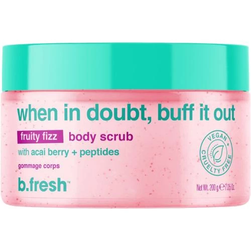 When in doubt, buff it out Exfoliant de corp scrub 200 ml