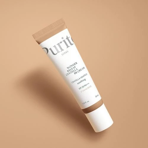 PURITO Wonder Releaf Crema Coloranta pentru Fata 27 Sand Beige - Calmare, Hidratare si Protectie UV, 30 ml