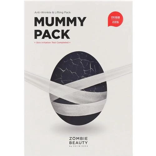 PSA Zombie Beauty – Mummy Pack & Activator Kit – Masca de Față, 8 Bucăți | Îngrijire Distractivă și Revitalizantă