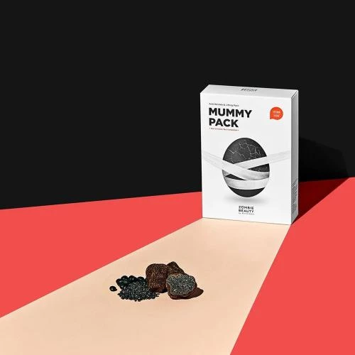 PSA Zombie Beauty – Mummy Pack & Activator Kit – Masca de Față, 8 Bucăți | Îngrijire Distractivă și Revitalizantă