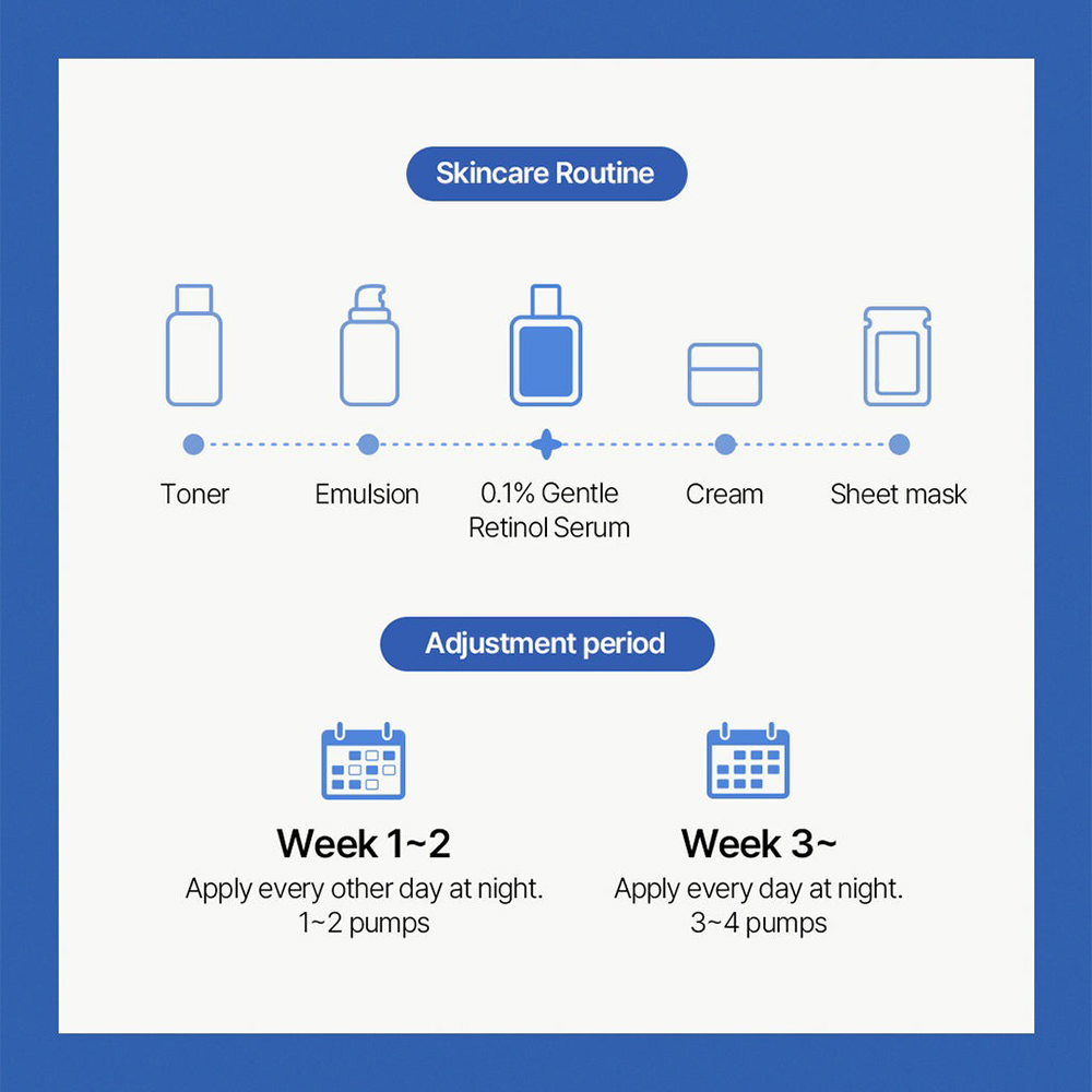 0.1% Gentle Retinol Serum Ser de fata 30 ml