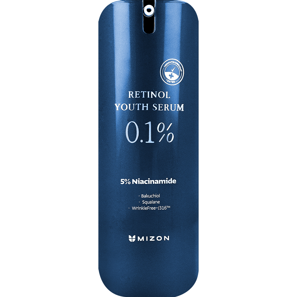 Mizon 0.1% Retinol Youth Serum - Ser antirid cu retinol, niacinamidă și bakuchiol - 28 g