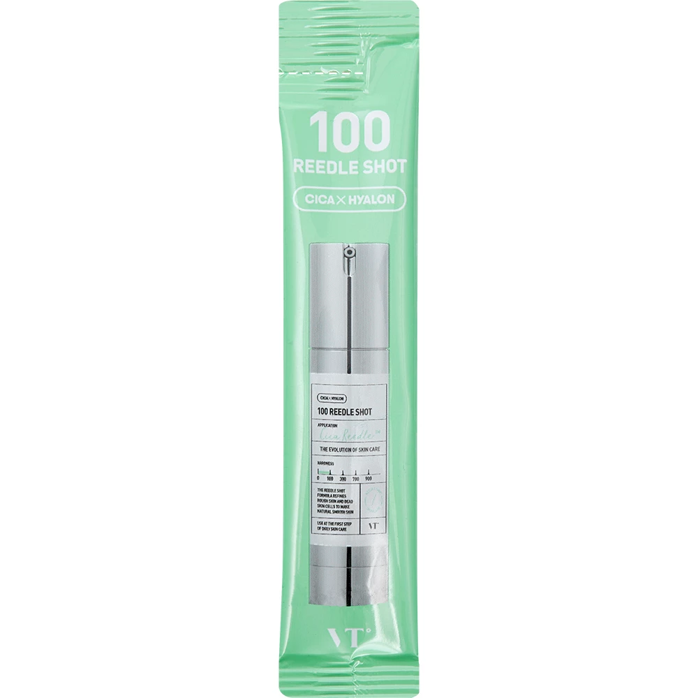 VT COSMETICS 100 Reedle Shot ser - hidratare si luminozitate, 2ml x 10 buc