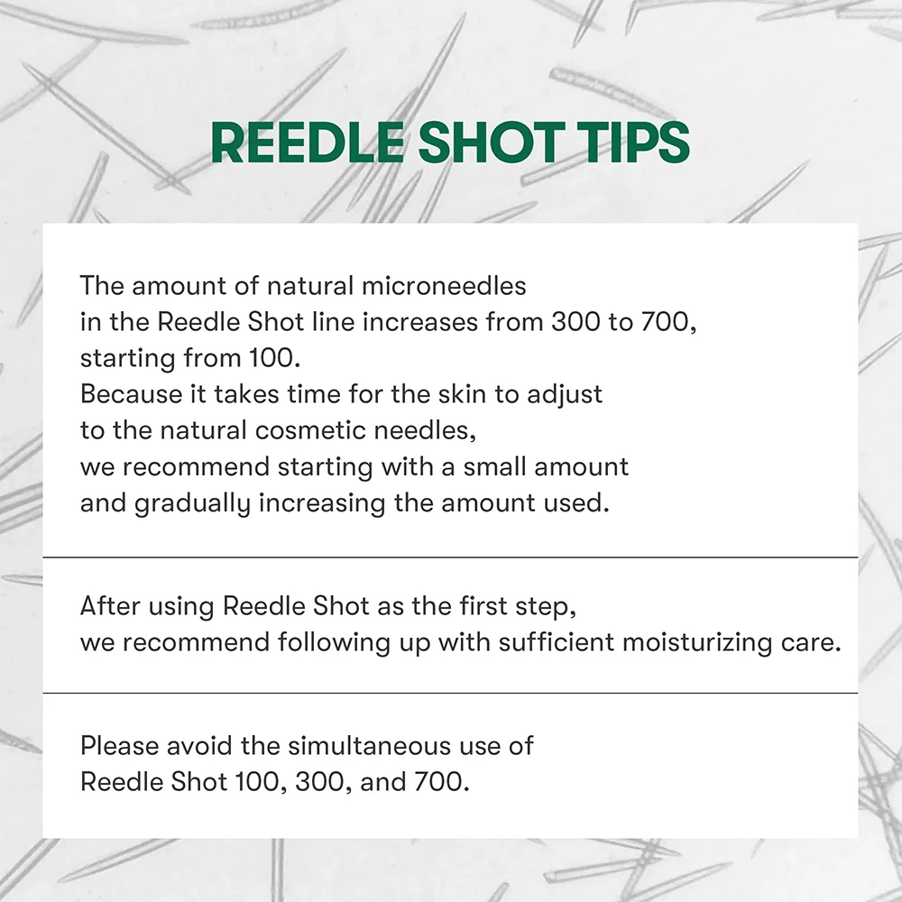 VT COSMETICS 100 Reedle Shot ser - hidratare si luminozitate, 2ml x 10 buc
