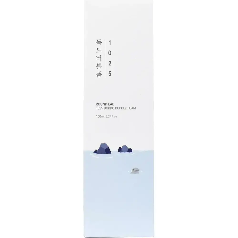 ROUND LAB 1025 Dokdo Spuma de Curatare Faciala 1025 - Curatare Delicata, Hidratare Profunda si Echilibrare pH, 150 ml