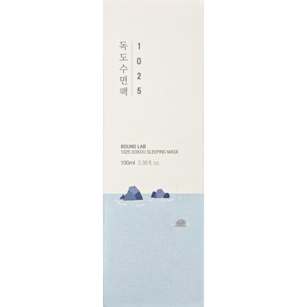 Round Lab 1025 Dokdo Masca de Noapte – Hidratare Intensa si Exfoliere Delicata cu PHA, Calmare si Regenerare, 100 ml