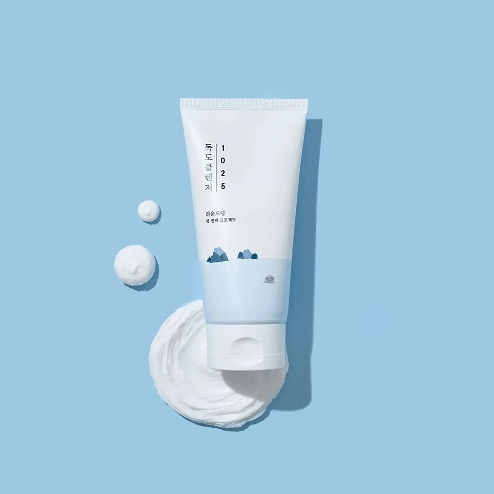 Round Lab 1025 Dokdo Spuma de curatare - Curatare delicata si hidratare profunda cu ceramide si acid hialuronic, 150 ml