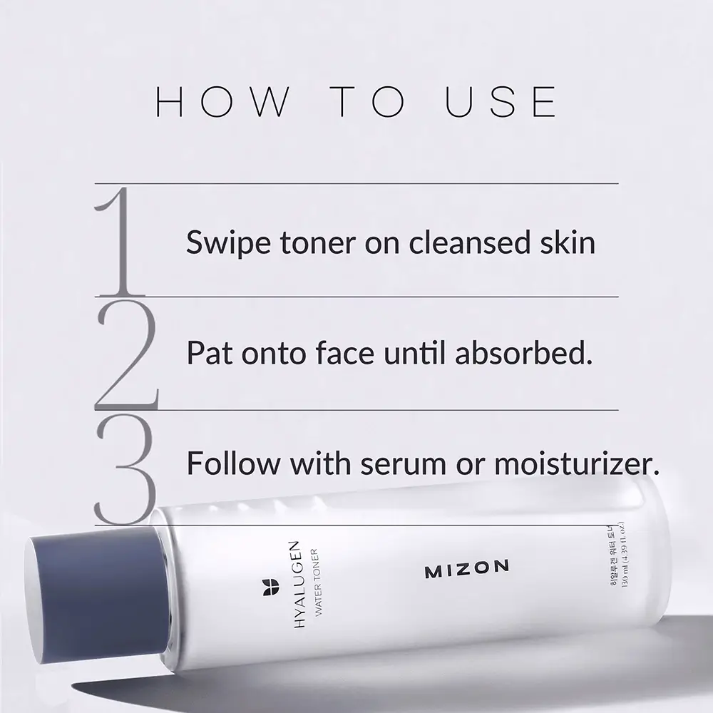 MIZON Hyalugen Toner Hidratant Revitalizant - Hidratare Profunda si Fermitate, 130 ml