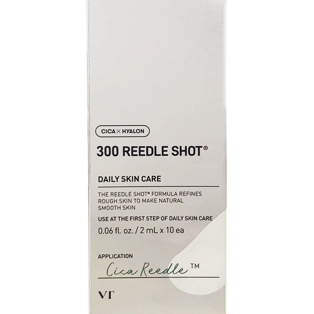 VT COSMETICS 300 Reedle Shot Ser de fata - hidratare si luminozitate, 2ml x 10 buc