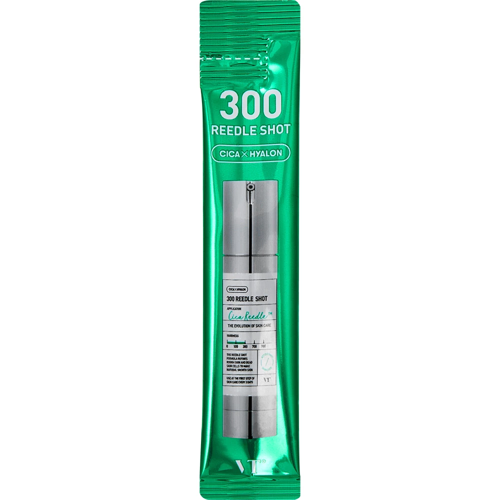 VT COSMETICS 300 Reedle Shot Ser de fata - hidratare si luminozitate, 2ml x 10 buc