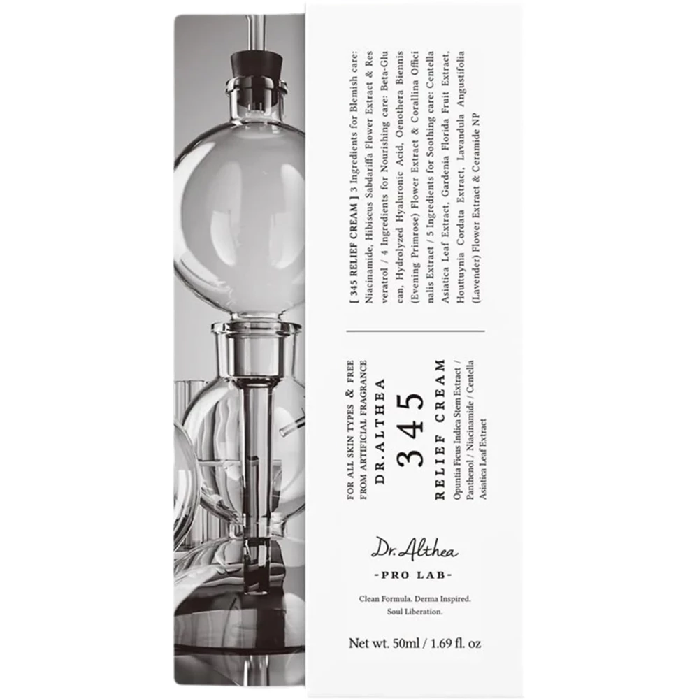 Dr. Althea Relief 345 Crema pentru fata - Hidratare si calmare anti-acnee, 50 ml