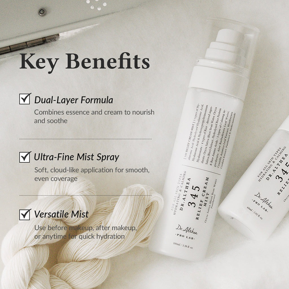 345 Relief Cream Mist Crema de fata 60 ml