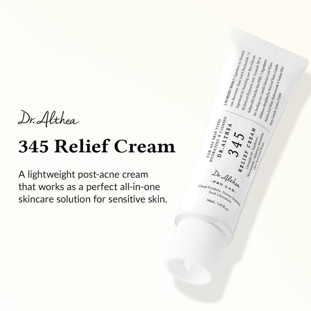 Dr. Althea 345 Relief Cream Renew crema de fata - calmare si hidratare, 50 ml