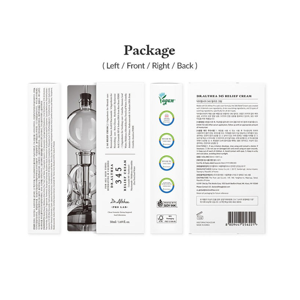 Dr. Althea 345 Relief Cream Renew crema de fata - calmare si hidratare, 50 ml