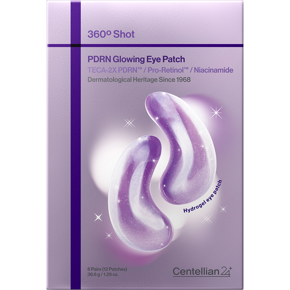 360 Shot PDRN Glowing Eye Patch Benzi pentru ochi 6 buc