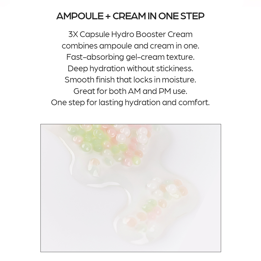 3X Capsule Hydro Booster Cream Crema de fata 50 ml