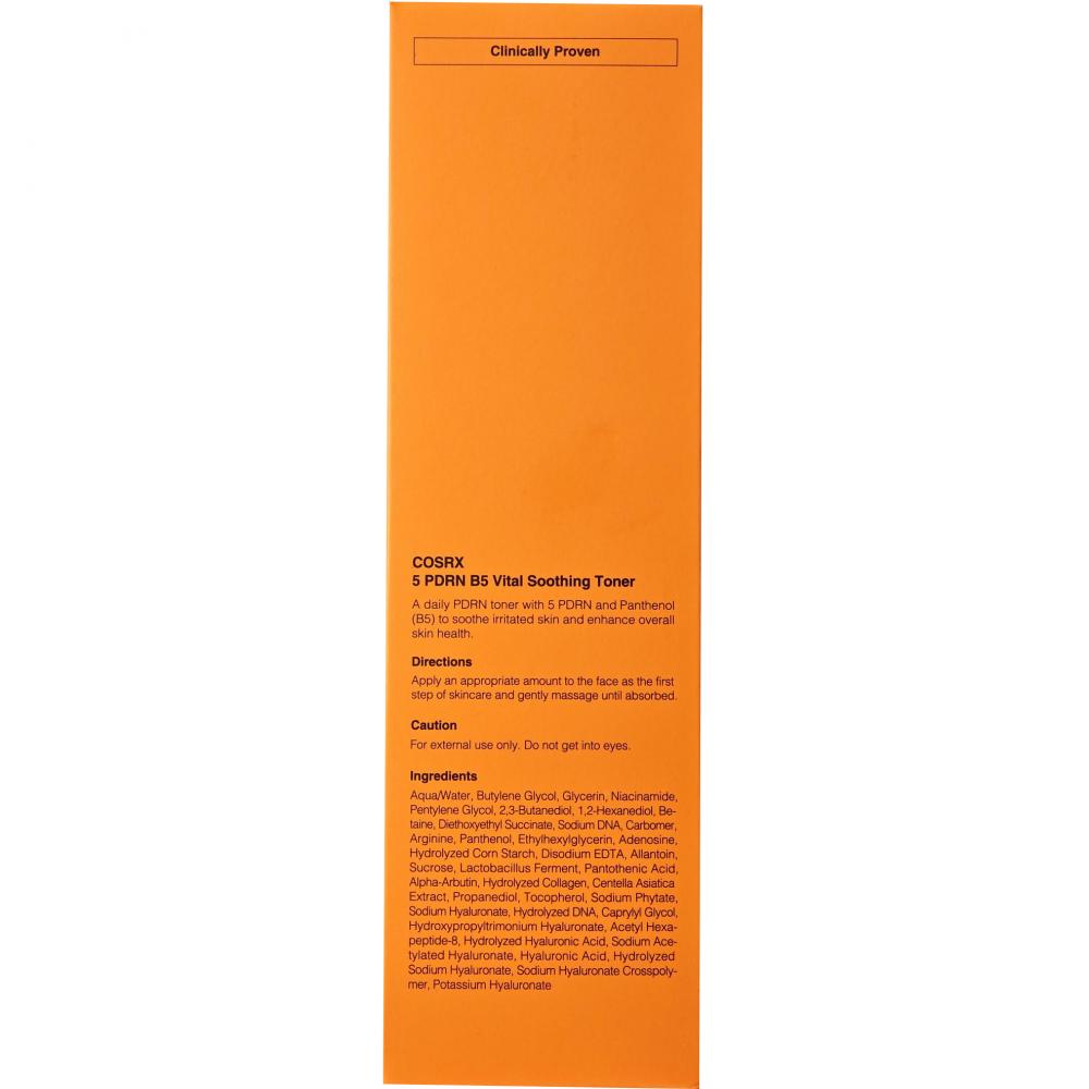 5 PDRN B5 Vital Soothing Toner Toner de fata 280 ml
