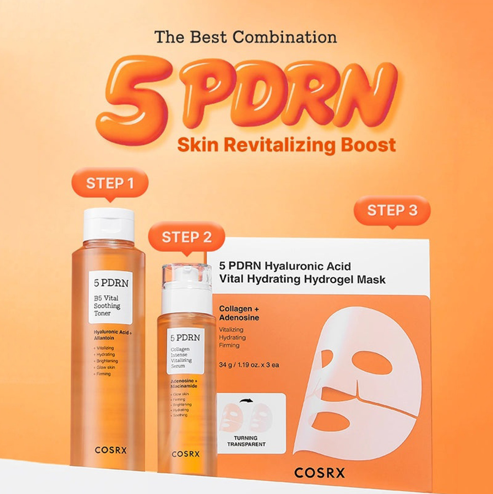 5 PDRN Collagen Intensive Vitalizing Ser de fata revitalizant cu PDRN si colagen 100 ml