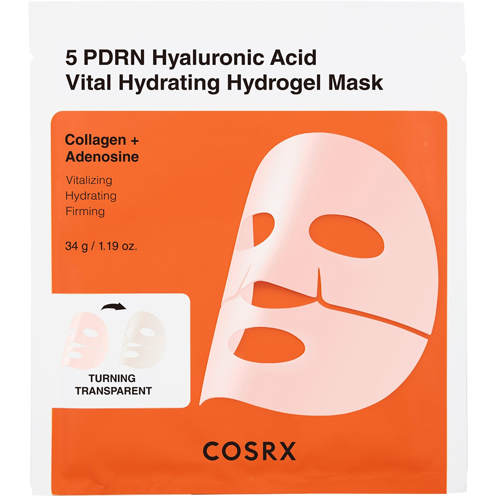 5 PDRN Hyaluronic Acid Vital Hydrating Hydrogel Mask Masca de fata 34 gr