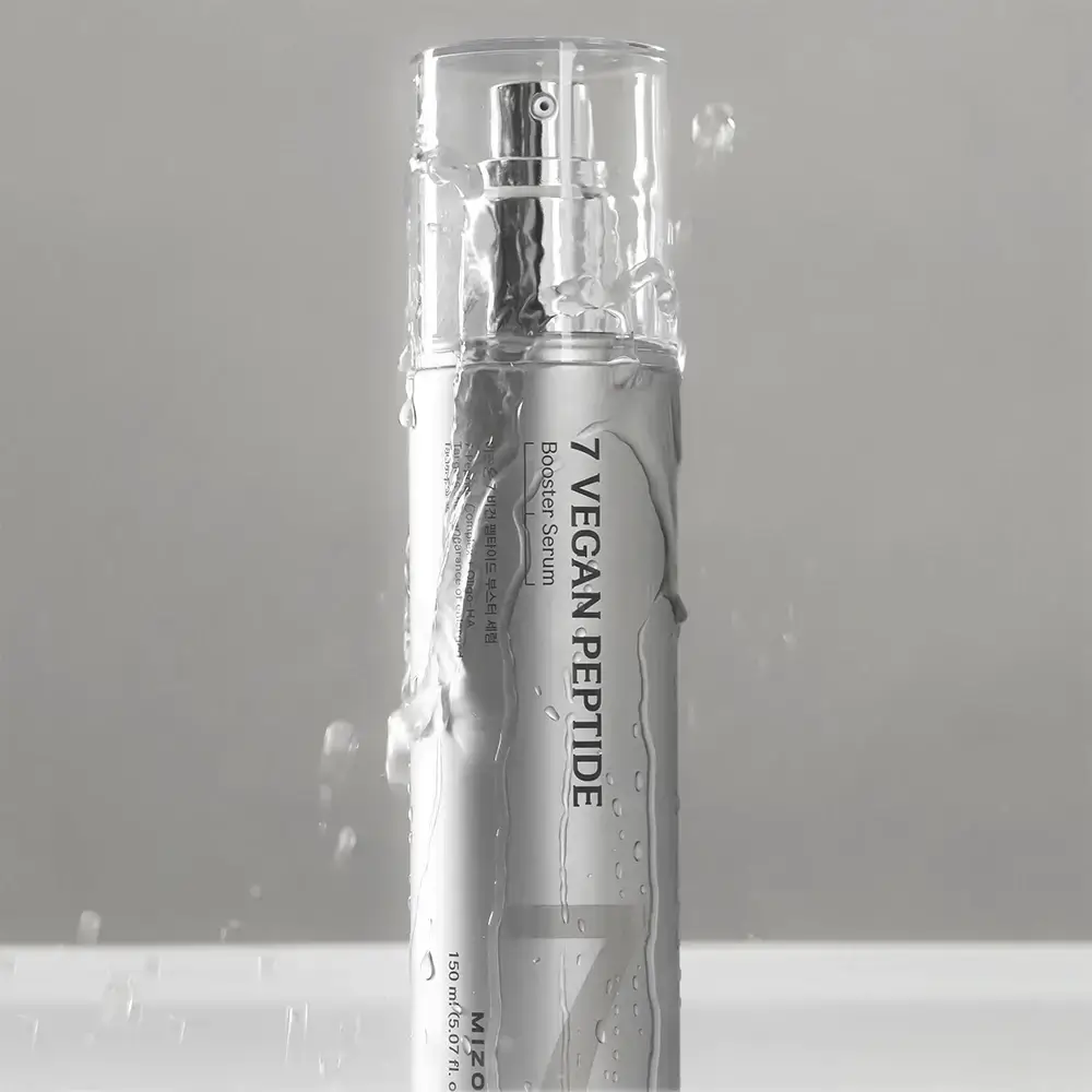 Mizon 7 Vegan Peptide Serum Ser pentru fata - Hidratare intensa si reducerea ridurilor, 150 ml